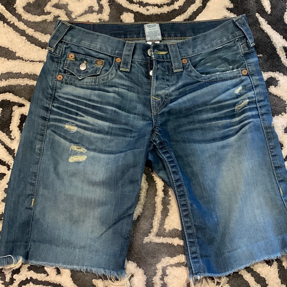 Size 26, True Religion, Riley jean short